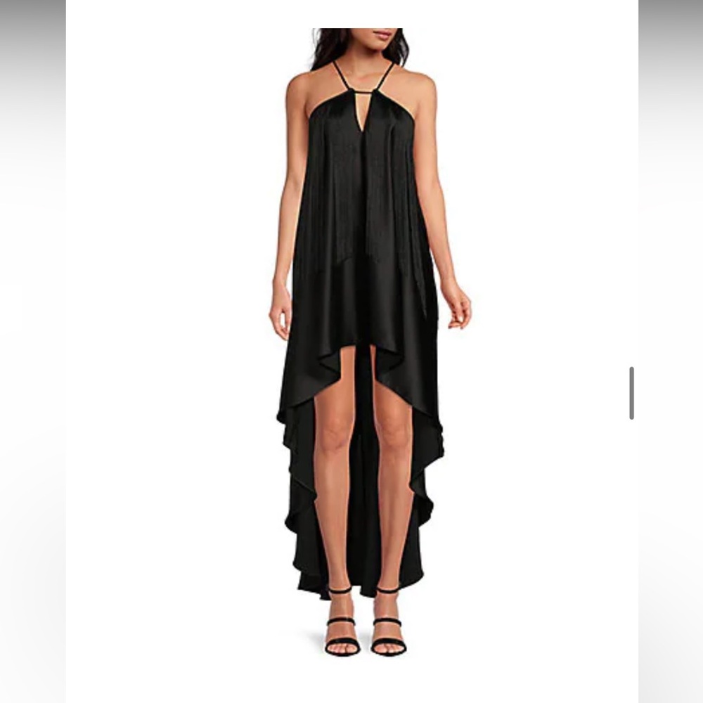 Gianni Bini Black High-Low Dress
